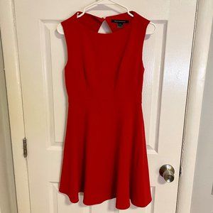 French Connection Red Dress Size 6